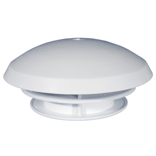 Aérateur de toit permanent ø180mm | Champignon d’aération 16 cm² pour van, fourgon, camping‑car VASP | blanc