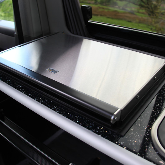 WALLAS XC Duo | Combiné plaque de cuisson + Chauffage disposition fermé