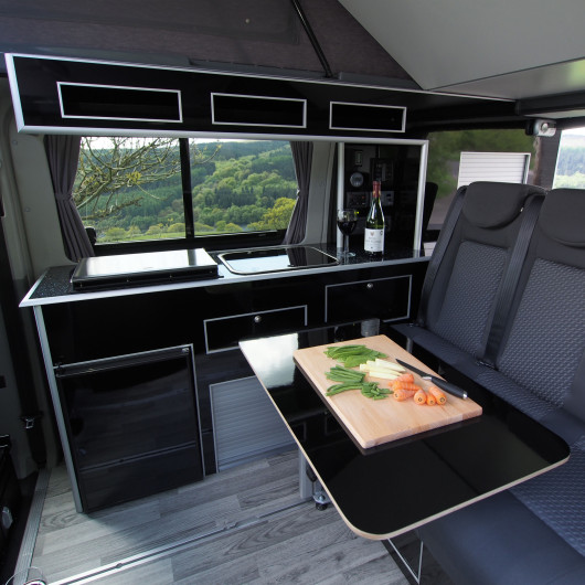 WALLAS XC Duo | Combiné plaque de cuisson + Chauffage situation van aménagé