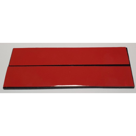 Plaque de transformation VASP  à personnaliser |vue arrière plaque adhésive