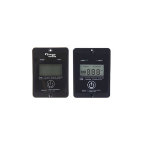 Télécommande Energie Mobile pour convertisseurs DC-AC PSW DIF V2 - LED pour bateau, van et camping-car | kit avec câble