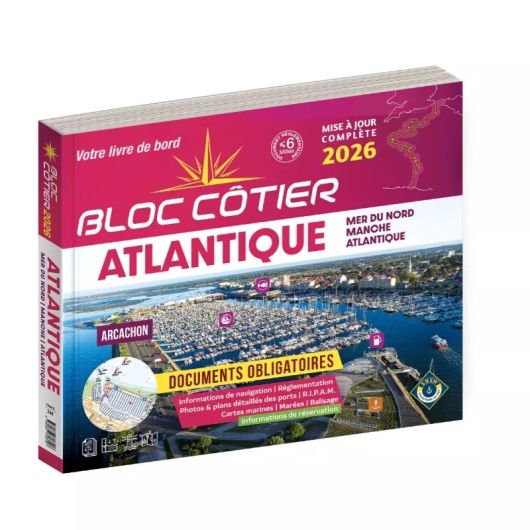 Bloc Côtier 2026 Figaro zone Atlantique | Livre obligatoire armement du bateau