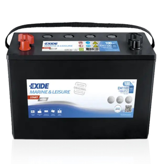 EXIDE Batterie Start AGM EM960 | 100 Ah