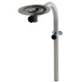 Pied de table pivotant acier Carbest | Compact et idéal VASP | Aménagement pour van et fourgon