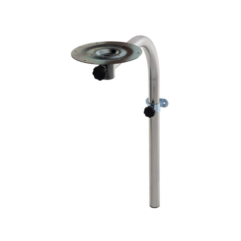 Pied de table central lourd en acier, pour plateaux de table