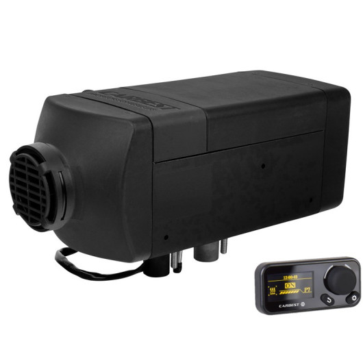 VanHeat 2.0-DH CARBEST - kit Chauffage diesel air pulsé VASP pour van, camping-car, bateau : chauffage & panneau de contrôle
