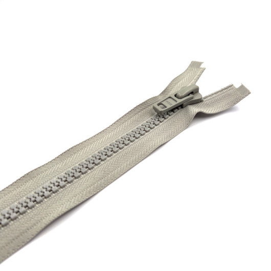 Fermeture injectée 9 mm chaine 10 mm gris YKK | Mercerie, couture, taud, bâche, sellerie extérieure | séparable