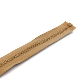 YKK Fermeture injectée 9 mm chaine 10 mm dune Fermeture injectée 9 mm chaine 10 mm dune YKK | mercerie extérieur : coussins, taud, bâche, sellerie