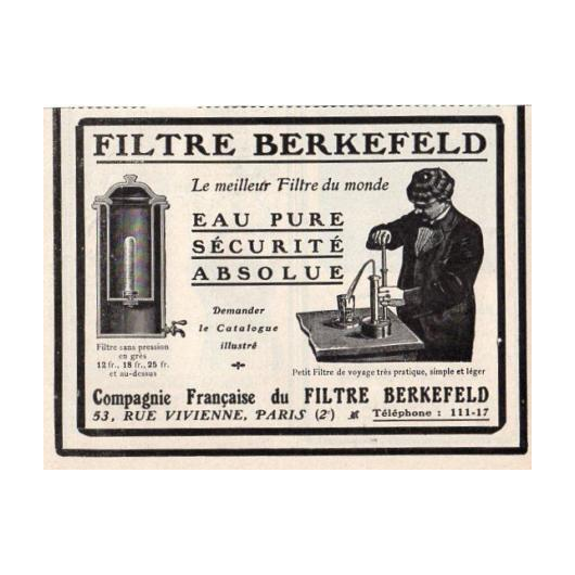 Filtre à gravité acier inox 6 L British Berkefeld | Purification de l'eau sans électricité pour van aménagé | Certification