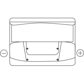 Batterie de démarrage de Exide Start EN600 de 62 Ah | Batterie plomb de démarrage pour moteur hors-bord
