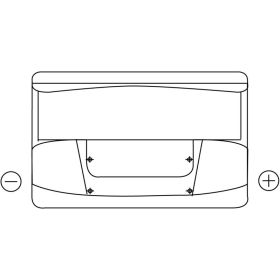 Batterie de démarrage de Exide Start EN750  de 74 Ah | Batterie plomb de démarrage pour moteur hors-bord
