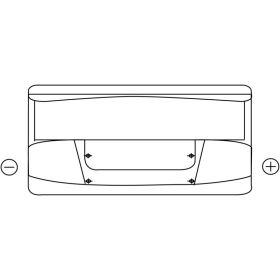 Batterie de démarrage de Exide Start EN800 de 90 Ah | Batterie plomb de démarrage pour moteur hors-bord