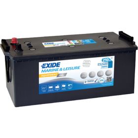 Batterie de servitude de 210 Ah EXIDE Equipment ES2400 | Batterie GEL pour bateau ou van aménagé