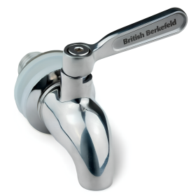 Robinet en inox pour filtre à gravité British Berkefeld | Purification nomade de l'eau pour van aménagé et bivouac