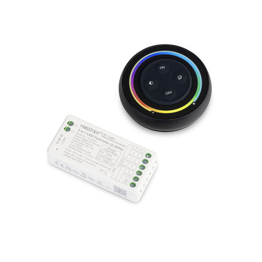 Contrôleur RGBW LED avec télécommande tactile 12 / 24V Miboxer | Rubans LED | vue de dessus