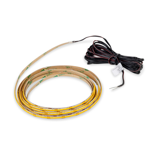 Ruban LED COB blanc chaud 3200x5 mm 12V Carbest | Rubans LED, aménagement camion ou bateau | câble 3m
