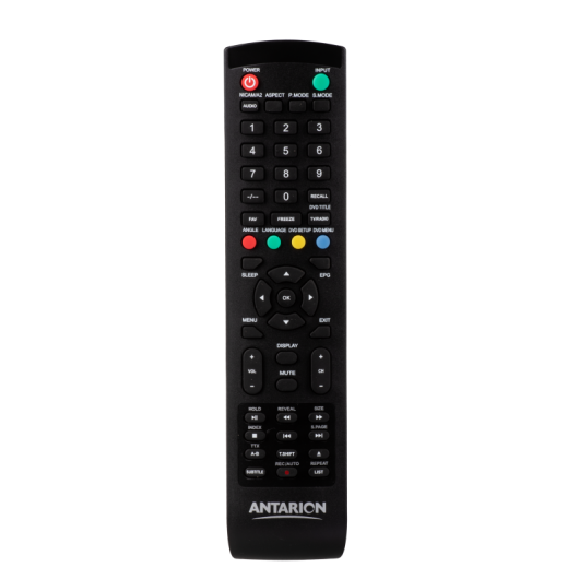 ANTARION TV 22'' DVB T2 télécommande
