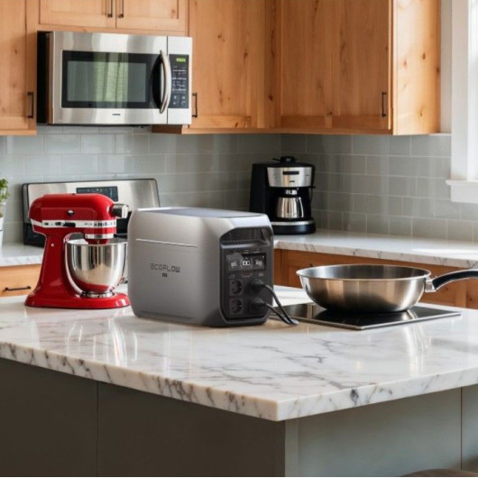 ECOFLOW Delta 3 MAX Plus | dans la cuisine
