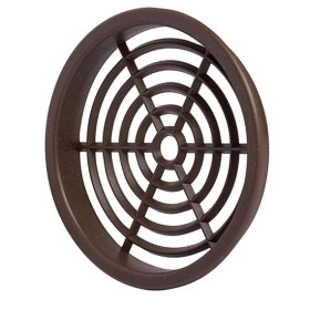 Grille d'aération circulaire ø 60 mm | 10 cm² |FAP pour coffre et habillage - conforme VASP - vu extérieur