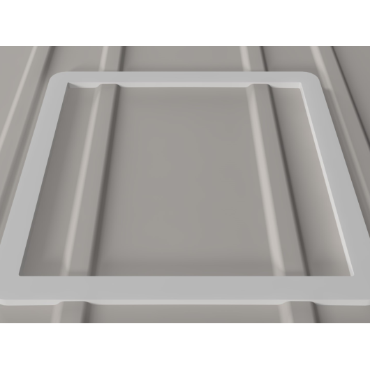 Cadre adaptateur pour lanterneau 40 x 40 cm de Renault Master 3 Brandt & Wieske | Fenêtre de toit pour fourgon aménagé
