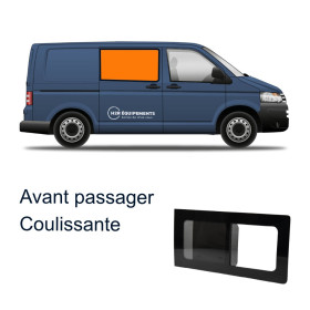 Fenêtre coulissante - emplacement sur carrosserie
