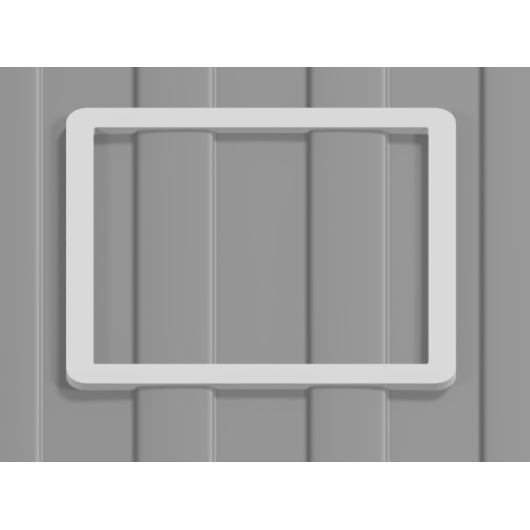 Cadre adaptateur pour fenêtre de toit 40 x 40 cm de VW T5 / T6 Brandt & Wieske | Lanterneau fourgon aménagé