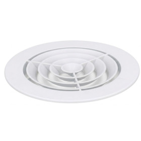 OSCULATI Grille PVC aspiration diam 165 mm vu dessus - vertion avec 3 trous de monatge