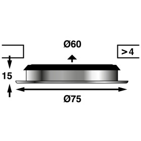 Spot Vega 75 Frilight | Plafonnier et Spot pour bateau de plaisance ou véhicule aménagé