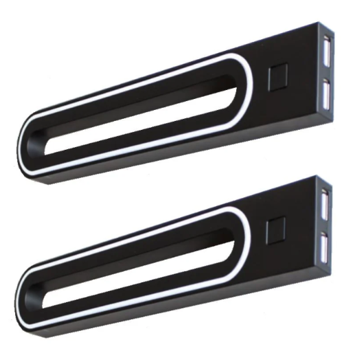 Applique LED d'ambiance ports USB 12 V | éclairage camping-car aménagé, bateau, tiny house