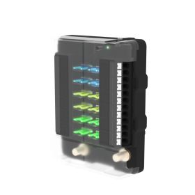 UNITECK Boîtier protection fusibles UNIFUSEBOX 12 fusibles | 160 Boîtier UNIFUSEBOX Uniteck pour 12 fusibles | Tableau électrique