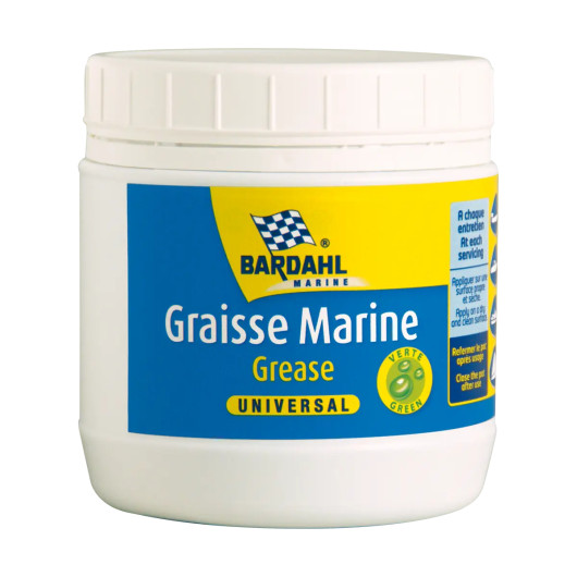 Graisse marine Bardahl verte en pot de 500g | Dégrippant, lubrifiant et graisse