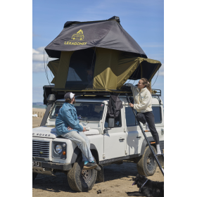Tente de toit souple 3 personnes Lite Traveller Lexagones | Roadtrip en voiture, 4x4 et van