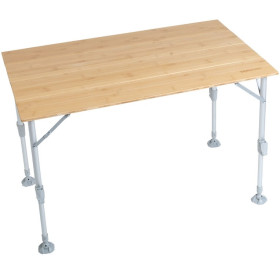 Table de camping reconditionnée bambou 4 plis TRIGANO - van aménagé, camping car, bateau - H2R Equipements