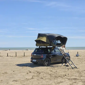 Tente de toit rigide 3/4 places Baroudeur Lexagones | Roadtrip en voiture, van et 4x4