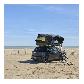 Tente de toit rigide 2 places Néo Lexagones | Roadtrip en voiture, van, SUV ou 4x4