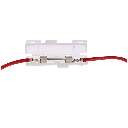 Porte-fusible étanche ouvert Crosseven 6,3 x 32 mm pour fusible verre | Protection du 12 / 24 V en bateau et van