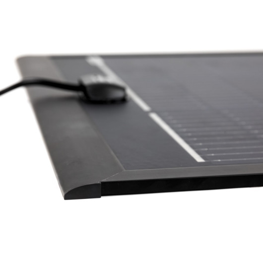 Panneau solaire semi-flexible Energie Mobile 300W PERC-HD slim | Panneau photovoltaïque | Vue de côté