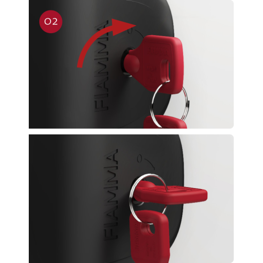 Safe Door Van Fiamma Antivol mini-van & fourgon | serrure pour porte sécurité | étape 2