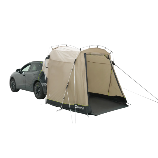 Dune SUV auvent Voiture Outwell | sas arrière, tente CarLife pour break | vue de profil gauche