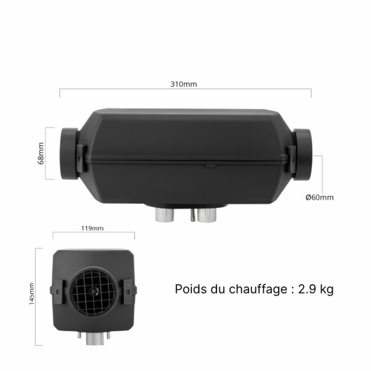 AUTOTERM Kit 2D Marine | détail AIR 2D