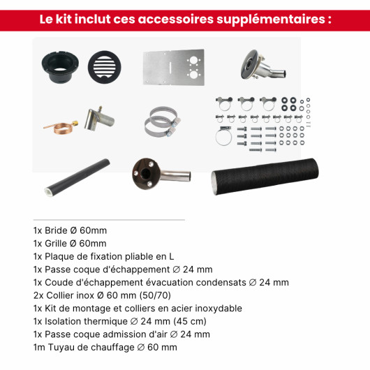AUTOTERM Kit 2D Marine | SMALL contenu additionnel