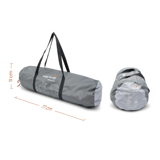 Stryn Canopy solette store léger pour van voiture Easy Camp | sac de transport