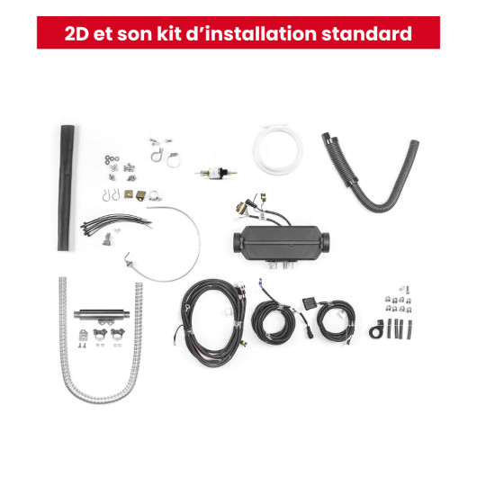 AUTOTERM Kit 2D Marine | LARGE contenu du kit