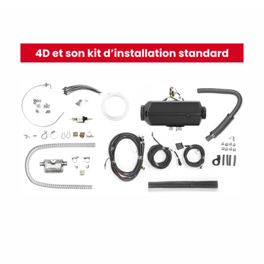 AUTOTERM Kit Marine 4D | LARGE accessoires vendu