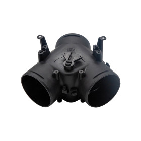 Raccord Y Ø 60mm avec vanne de régulation AUTOTERM - Accessoire chauffage bateau & camping-car