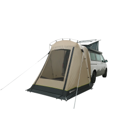 OUTWELL Sand Van – Auvent arrière léger pour vans | schéma dimensions emprise au sol