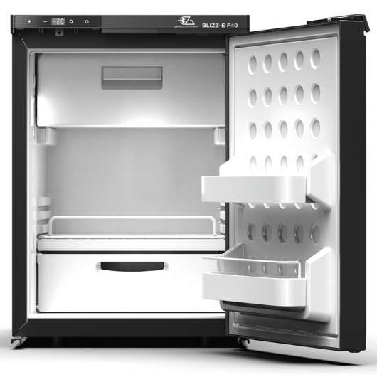Réfrigérateur à compression Blizz-E F40 EZA | frigo à compression système autonome, van ou bateau | avec freezer