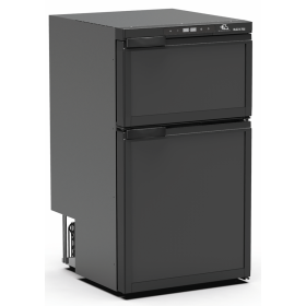 EZA Blizz‑E F80 – Réfrigérateur à compression 80 L pour van,  camping‑car, bateau et véhicule aménagé | 2 compartiments
