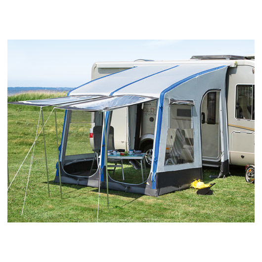 DWT Tube de montage 110-200 cm pour avancée auvent caravane & camping-car | vue sur auvent Space air HQ
