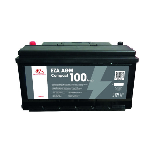 Batterie AGM | 100 Ah Compacte EZA